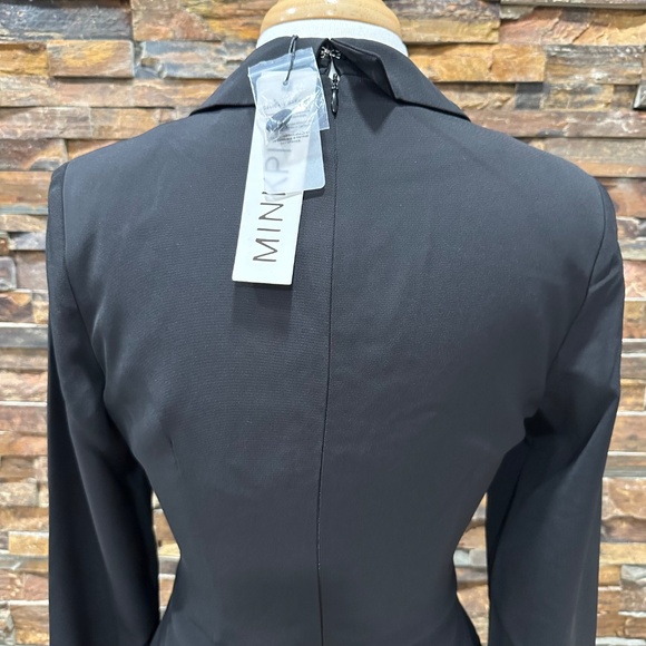 MINKPINK ALLIE BLAZER DRESS IN BLACK Size SM - Picture 12 of 13